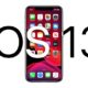 Apple iOS 13 beta