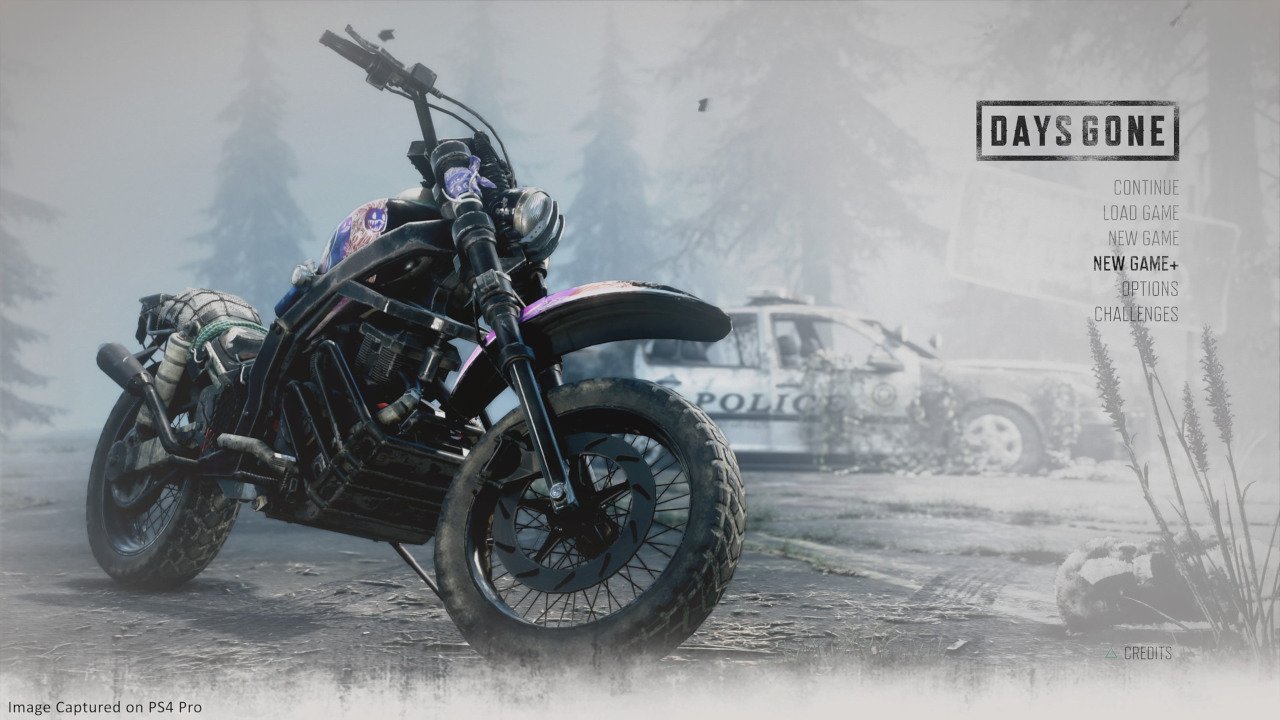 days gone on PS4